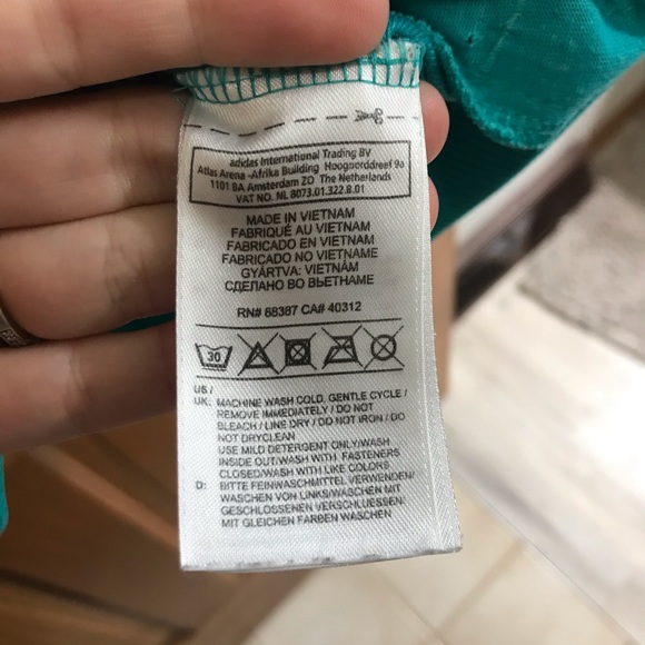 Adidas Three Stripe Zip Up - Picture 5 of 5